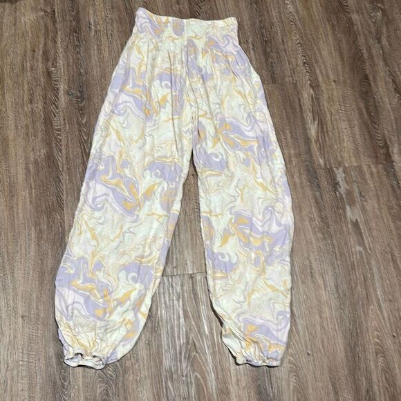 Lotus & Luna harem yoga pants rayon S/M Thailand - Picture 1 of 7